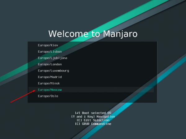 Устанавливаем Manjaro Linux