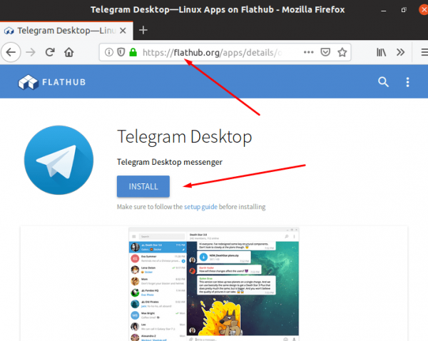 Устанавливаем Telegram в Linux